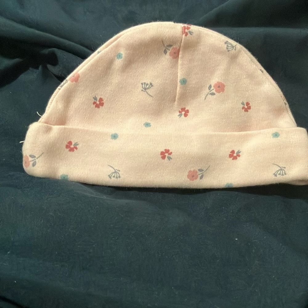 Floral Baby Beanie